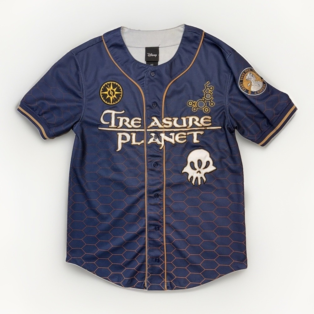 Disney Treasure Planet Jim Hawkins Baseball Jersey XS 02